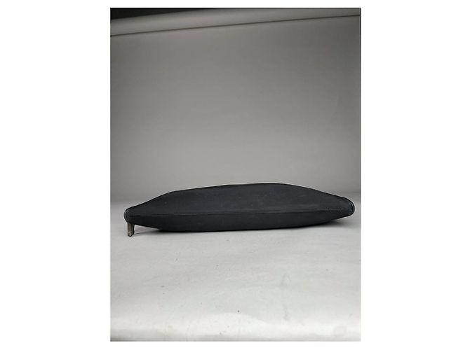 Céline Clutch in pelle nera Celine Trio Nero - vista 2