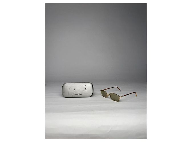 Dior Anthrazit Metall Sonnenbrille Anthrazitgrau - Ansicht 2