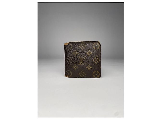 Borsa in pelle marrone Louis Vuitton - vista 3