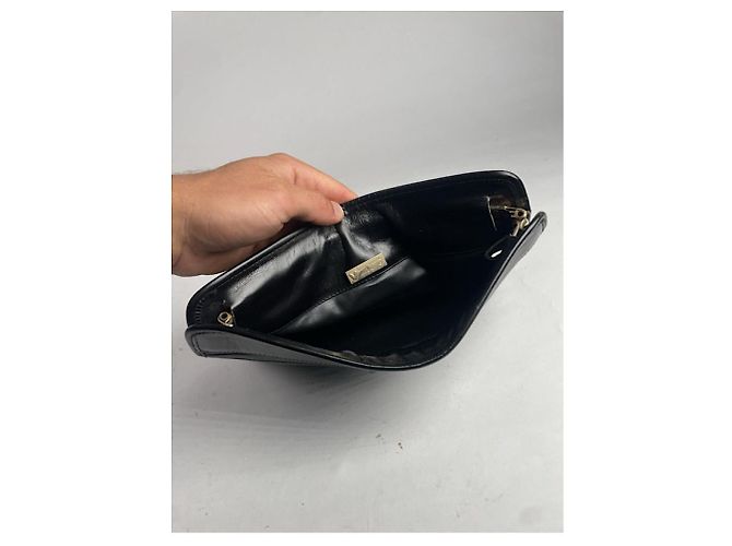 Autre Marque MARIO VALENTINO Bolso de mano de cuero negro - vista 5