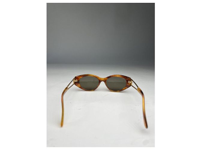 Fendi Gold-Metall Sonnenbrille Golden - Ansicht 5
