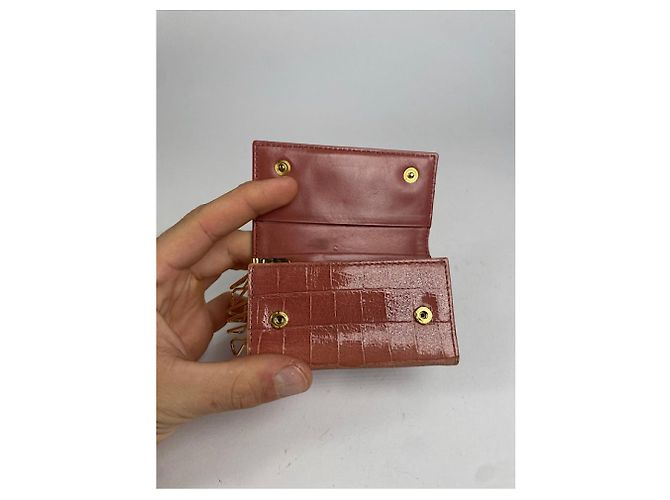 Borsa in pelle arancione Miu Miu - vista 3