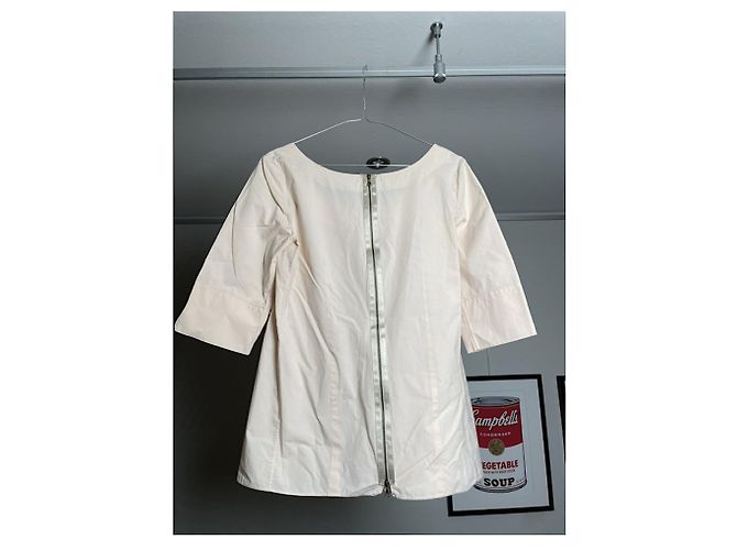 Top in cotone beige Marni - vista 2