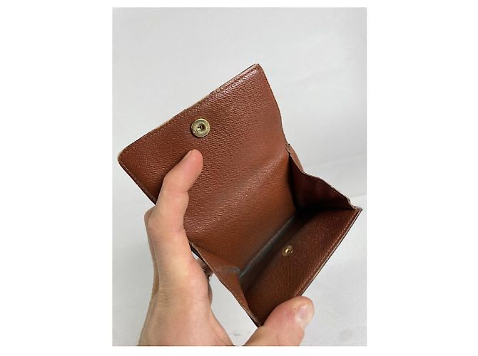 Billetera de cuero marrón Koala de Louis Vuitton Castaño - vista 3
