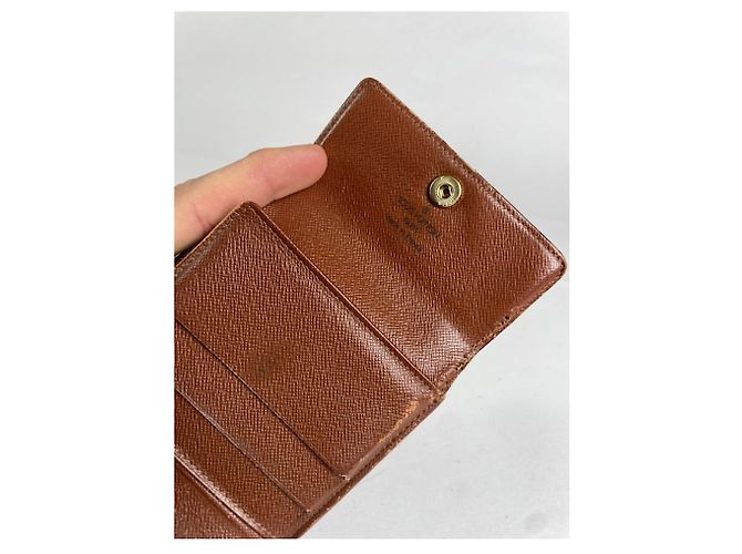 Billetera de cuero marrón Koala de Louis Vuitton Castaño - vista 5