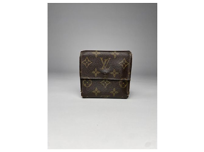 Billetera de cuero marrón Koala de Louis Vuitton Castaño - vista 3