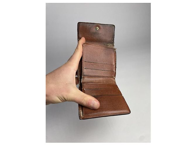 Billetera de cuero marrón Koala de Louis Vuitton Castaño - vista 5