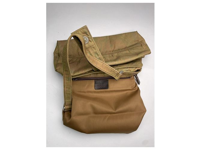Borsa a mano in cotone verde Etro - vista 2