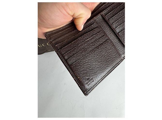 Gucci Zumi Beiger Baumwollgeldbeutel - Ansicht 5