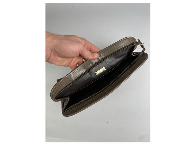 Autre Marque MARIO VALENTINO Borsa a mano in pelle marrone - vista 2