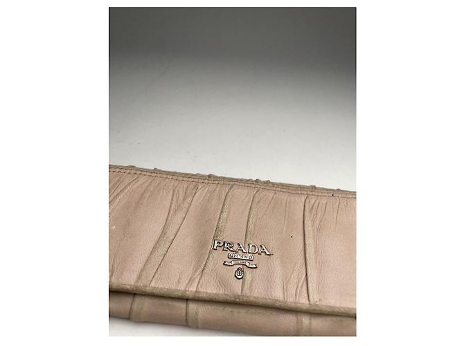 Cartera de cuero rosa Prada - vista 2
