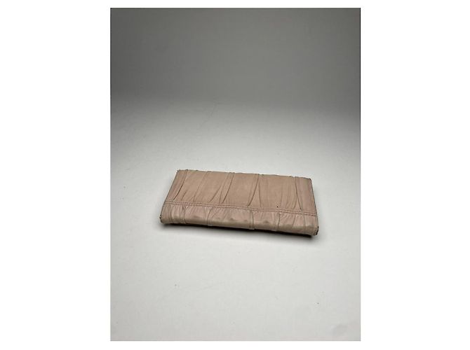 Cartera de cuero rosa Prada - vista 4