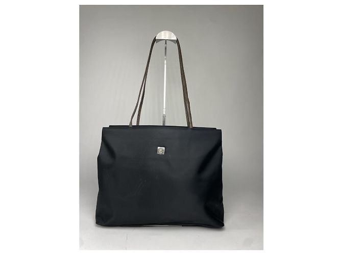Schwarze Polyester-Handtasche von Gianni Versace - Ansicht 4