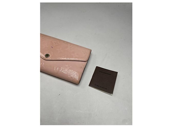 Cartera de cuero rosa Louis Vuitton Metis - vista 2