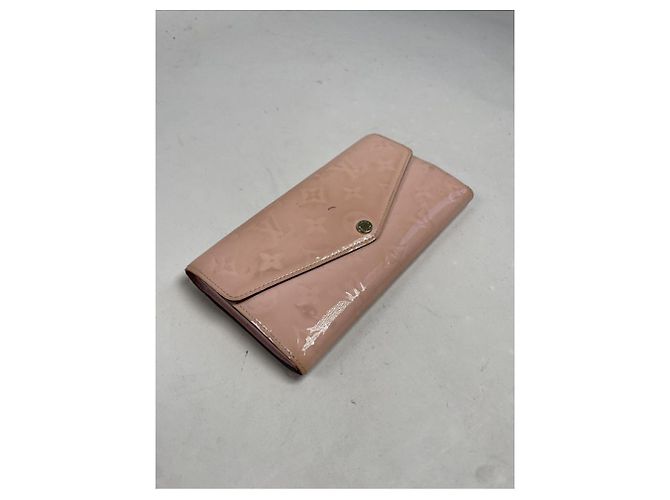 Cartera de cuero rosa Louis Vuitton Metis - vista 4