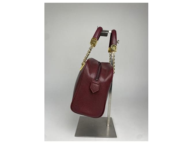 Borsa in pelle viola Givenchy Kenny Porpora - vista 3