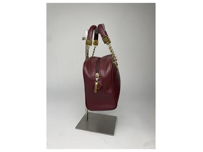 Borsa in pelle viola Givenchy Kenny Porpora - vista 5