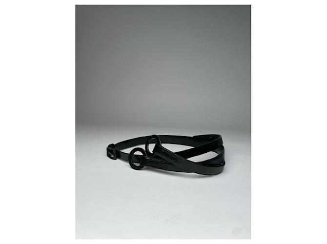 Gucci schwarze Leder-Gürtel - Ansicht 2