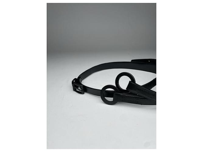 Gucci schwarze Leder-Gürtel - Ansicht 3