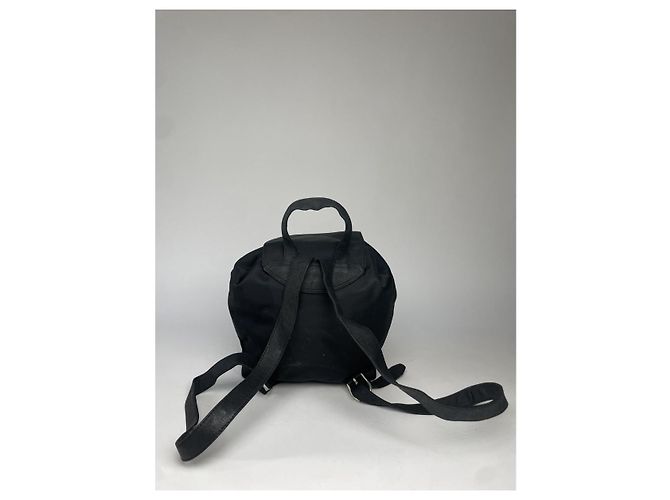 Schwarzer Leder-Rucksack von Gianni Versace - Ansicht 3