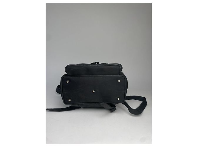 Schwarzer Leder-Rucksack von Gianni Versace - Ansicht 5