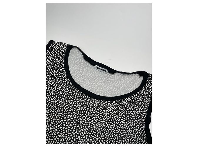 Top de algodón negro Issey Miyake - vista 2