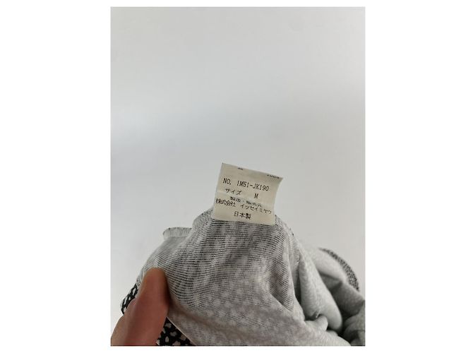 Top de algodón negro Issey Miyake - vista 3