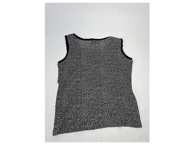 Top de algodón negro Issey Miyake - vista 5