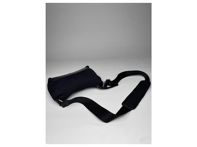 Prada schwarze Polyester-Handtasche - Ansicht 2