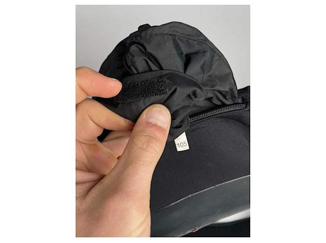 Prada schwarze Polyester-Handtasche - Ansicht 5