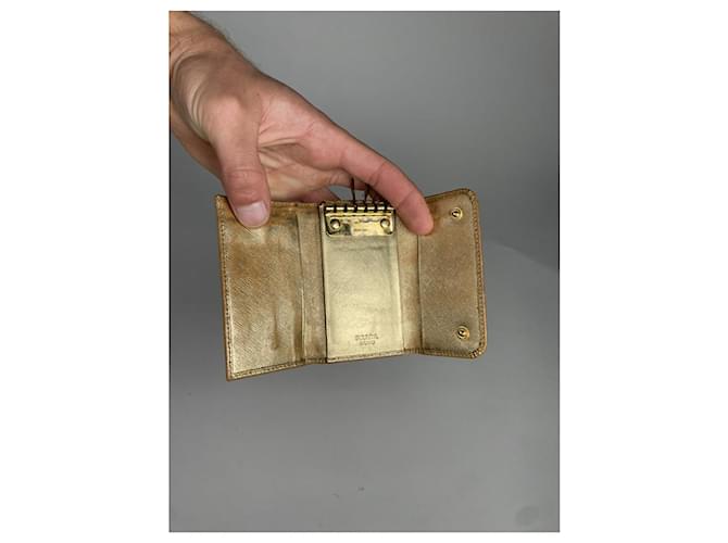 Borsa in pelle gialla Prada Giallo - vista 3