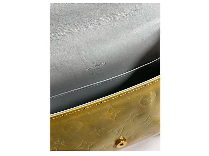 Borsa a mano in pelle verniciata gialla Baggy di Louis Vuitton Giallo - vista 2
