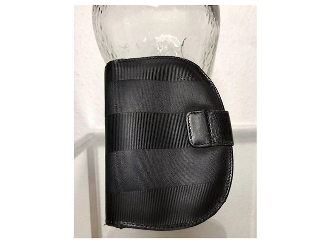 Fendi Baguette schwarze Lederbörse - Ansicht 2