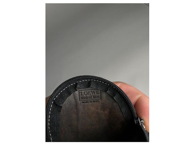 Borsa in pelle nera Loewe Nero - vista 5