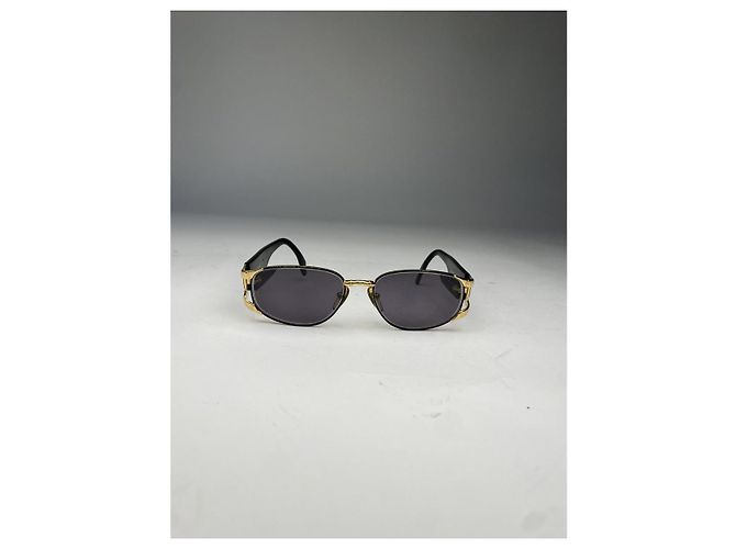 Fendi schwarze Metallsonnenbrille - Ansicht 2