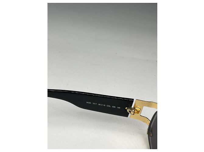 Fendi schwarze Metallsonnenbrille - Ansicht 3