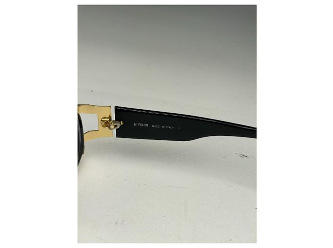 Fendi schwarze Metallsonnenbrille - Ansicht 5