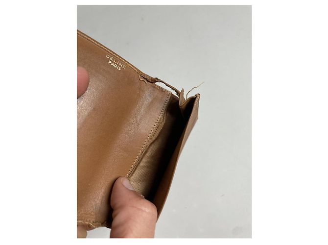 Céline Borsa in pelle marrone Celine Castaño - vista 4