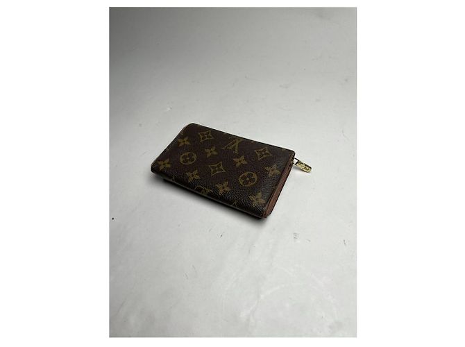 Louis Vuitton Flore braune Lederbörse - Ansicht 2