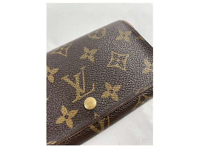 Louis Vuitton Flore braune Lederbörse - Ansicht 3