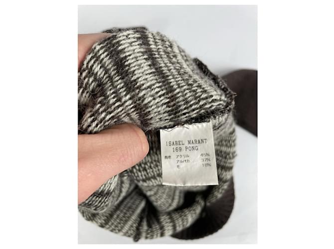 Isabel Marant Brauner Wollstrick - Ansicht 5
