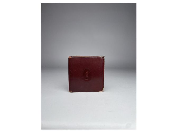 Cartier Bordeaux Lackleder Tasche - Ansicht 3