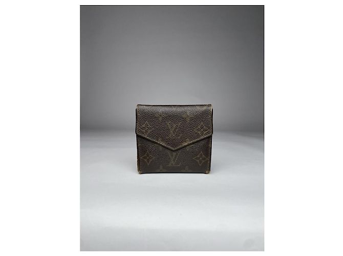Billetera de cuero marrón Joséphine de Louis Vuitton Castaño - vista 2