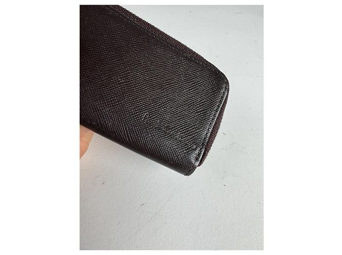 Borsa in pelle marrone Paul Smith - vista 4