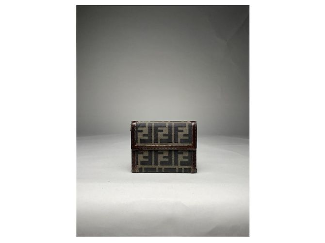 Fendi Baguette braune Lederbörse - Ansicht 2