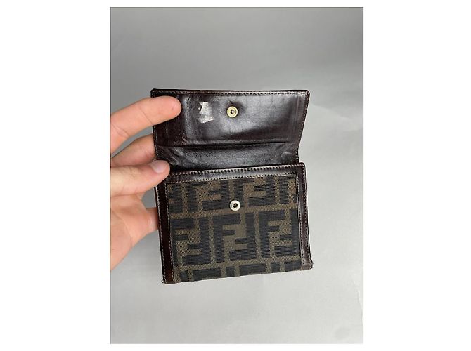 Fendi Baguette braune Lederbörse - Ansicht 4