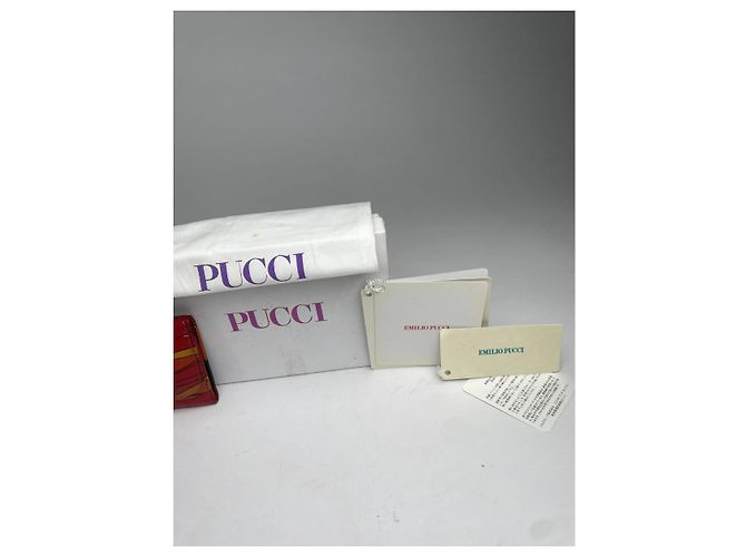 Emilio Pucci mehrfarbige Lederhandtasche Mehrfarben - Ansicht 2