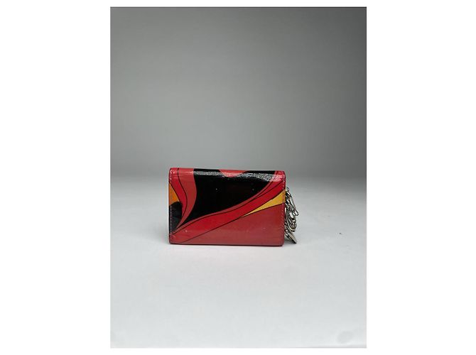 Emilio Pucci mehrfarbige Lederhandtasche Mehrfarben - Ansicht 4