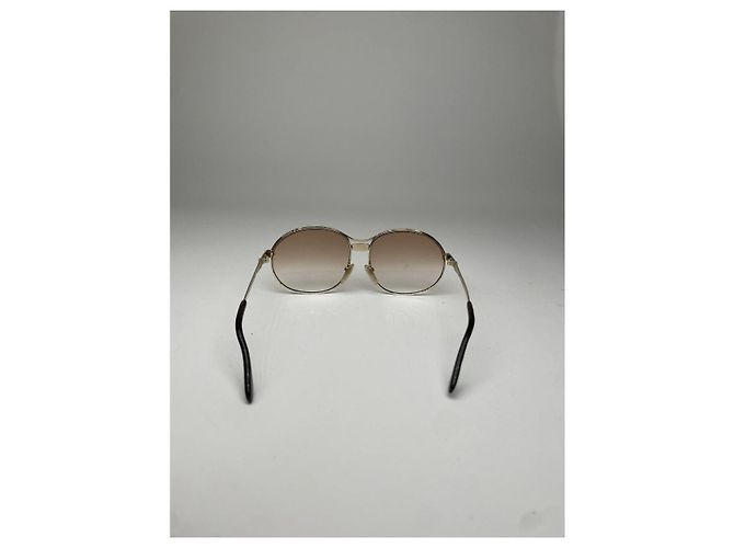Gafas de sol de metal rosa Yves Saint Laurent - vista 3