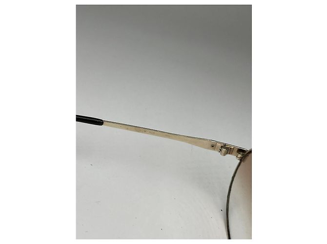 Gafas de sol de metal rosa Yves Saint Laurent - vista 4